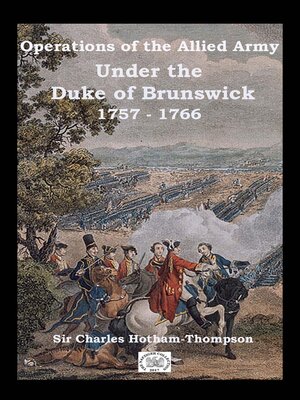 cover image of Operations of the Allied Army Under the Duke of Brunswick
